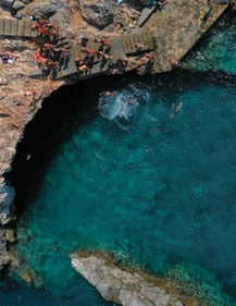 Doina Ciobanu drone view of Ydra, Greece